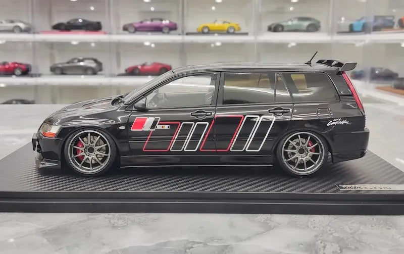 1:18 Mitsubishi 2005 Lancer Evo IX Wagon RalliArt Black