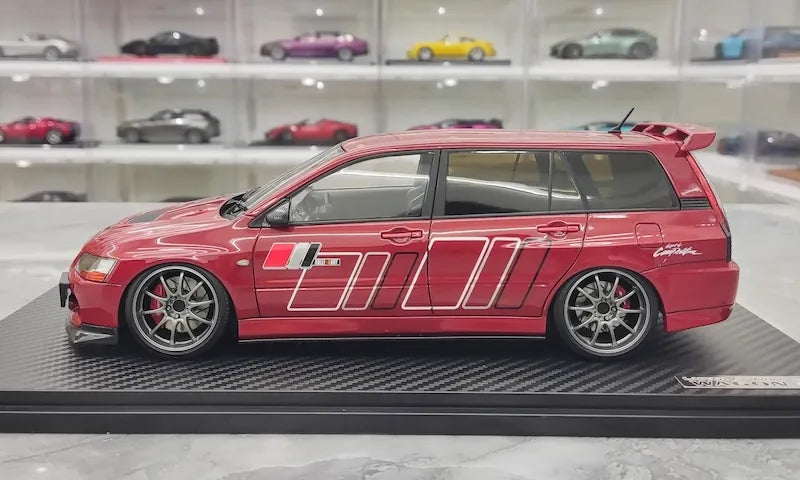 1:18 Mitsubishi 2005 Lancer Evo IX Wagon RalliArt Red