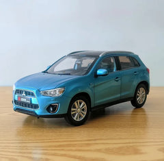 1:18 Mitsubishi 2010 Outlander Sport Blue Die Cast Model Car