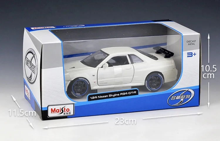 Scala 1:24 Nissan Skyline GT-R R34 del 1999 