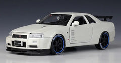 Scala 1:24 Nissan Skyline GT-R R34 del 1999 