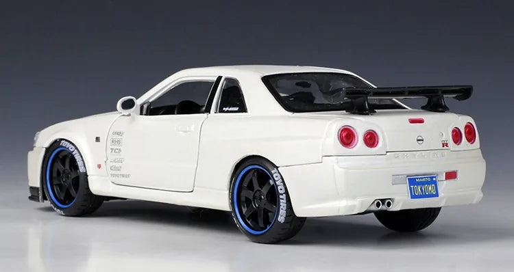 Scala 1:24 Nissan Skyline GT-R R34 del 1999 