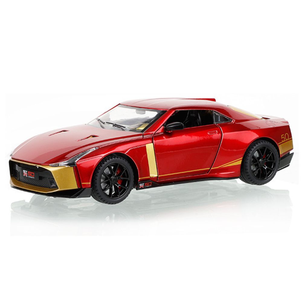 1:24 Nissan 2021 GTR50 Red Die Cast Model Car