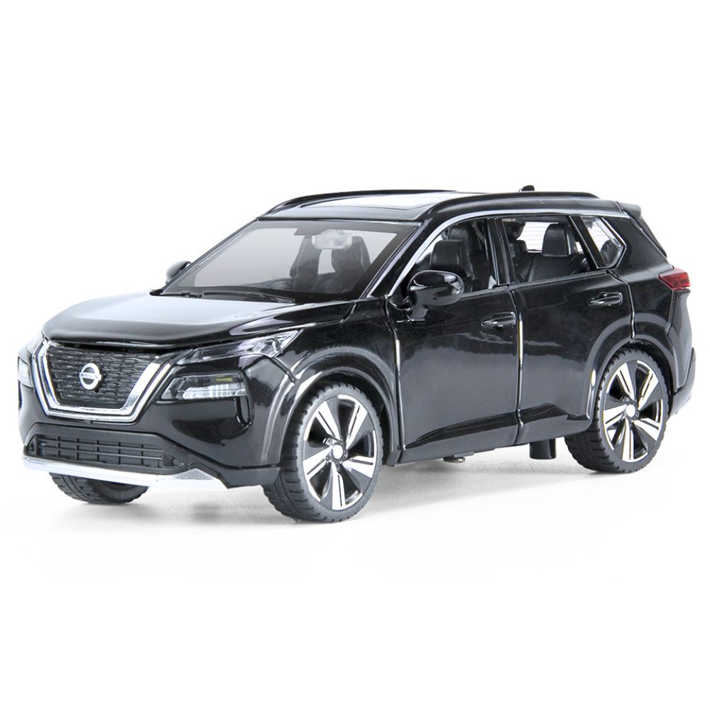 1:32 Nissan 2021 X-Trail 4th Black Die Cast Model Car