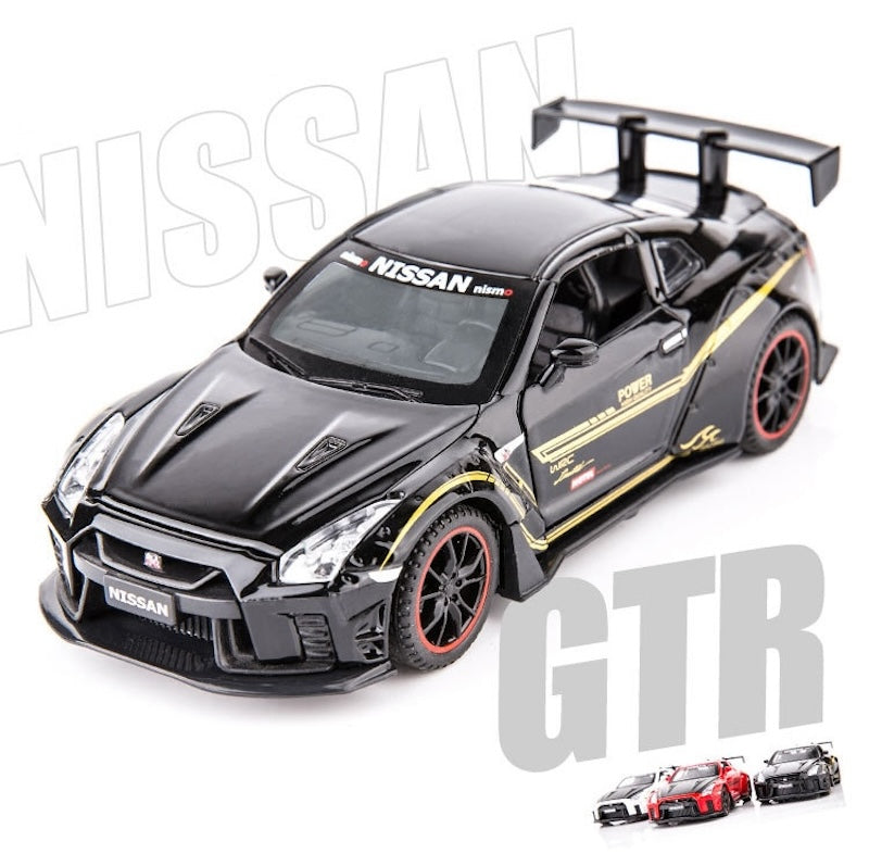 1:32 Nissan 2016 LB Aimgain GT-R R35 Die Cast Model Car