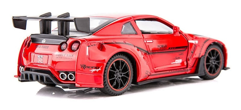 1:32 Nissan 2016 LB Aimgain GT-R R35 Die Cast Model Car