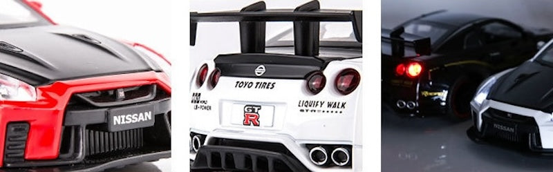 1:32 Nissan 2016 LB Aimgain GT-R R35 Die Cast Model Car