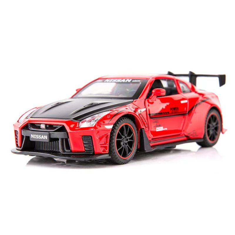 1:32 Nissan 2016 LB Aimgain GT-R R35 Red Die Cast Model Car