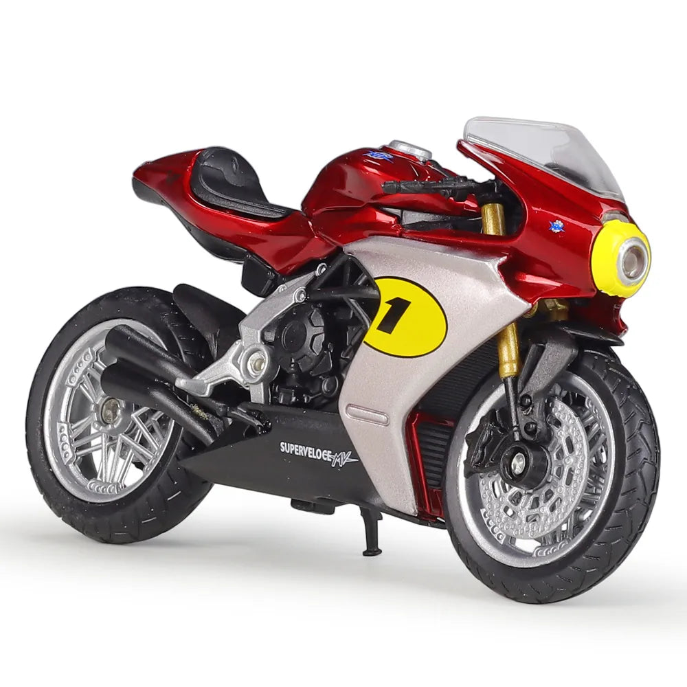 1:18 MV Agusta 2022 Superveloce AGO Motorcycle Model