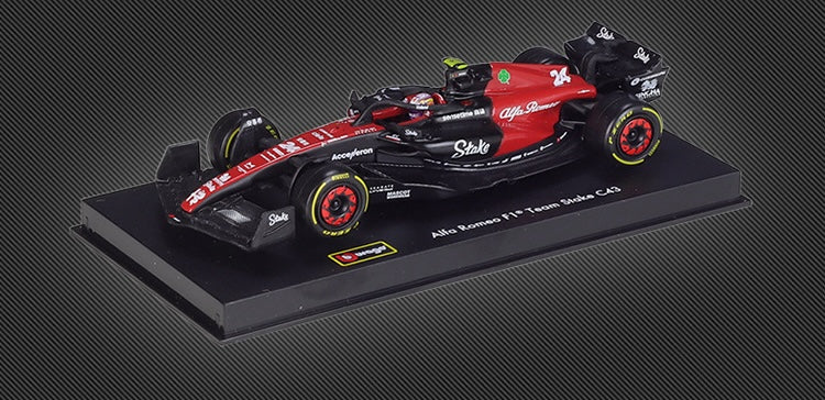 1:43 Alfa Romeo Formula 1 Team Stake C42 2023 #24