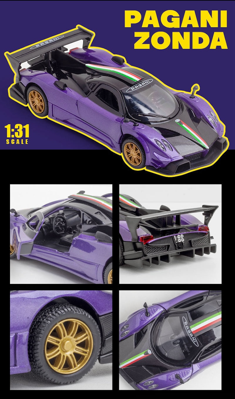 1:32 Pagani 2010 Zonda Revolucion Die Cast Model Car