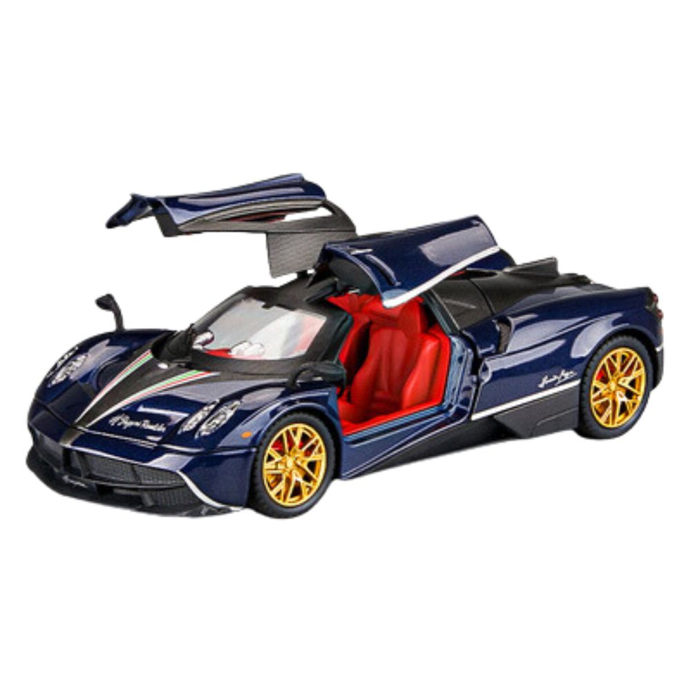 1:24 Pagani 2012 Huayra Blue Die Cast Model Car