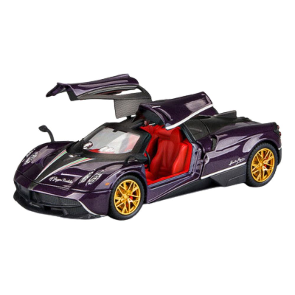 1:24 Pagani 2012 Huayra Purple Die Cast Model Car