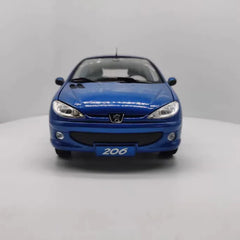 1:18 Peugeot 1998 206 Blue Die Cast Model Car