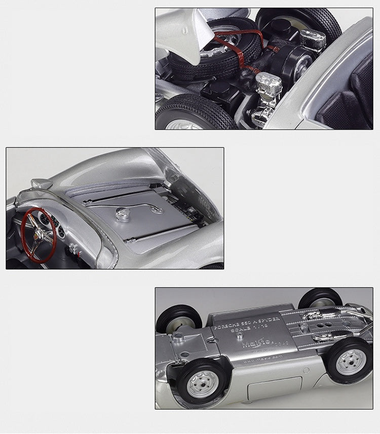 1:18 Porsche 1951 550 Spyder Die Cast Model Car