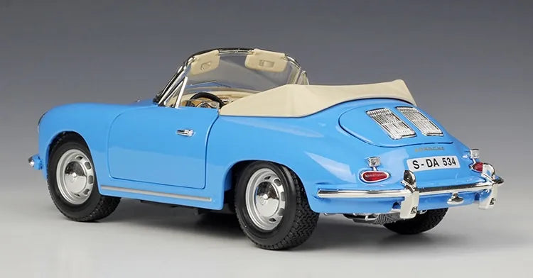 1:18 Porsche 1961 356B Cabriolet Die Cast Model Car