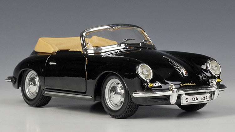 1:24 Porsche 1961 356B Cabriolet Die Cast Model Car