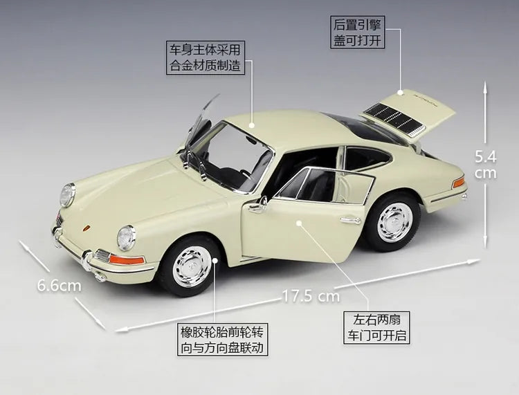 Porsche 911 1964 à l'échelle 1:24 