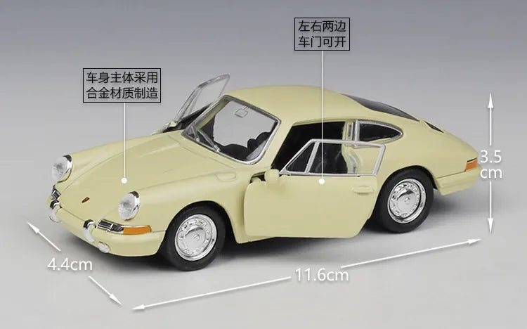 1:36 Porsche 1964 911 Die Cast Model Car