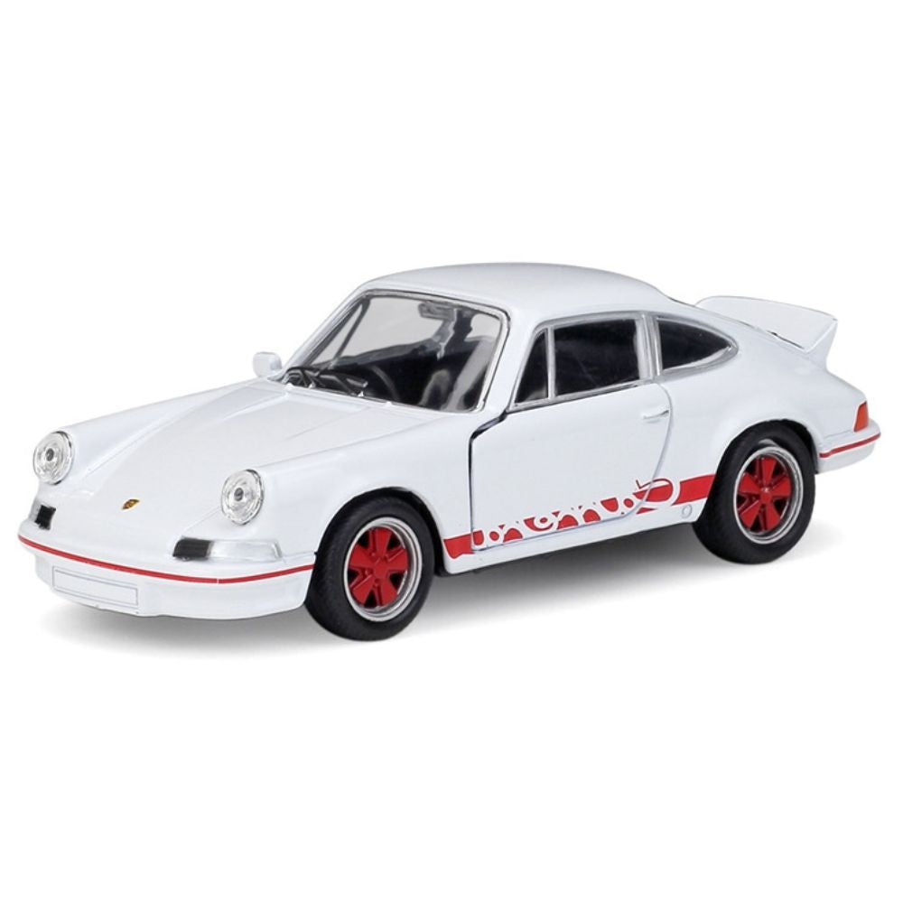 1:36 Porsche 1973 911 Carrera RS White Die Cast Model Car