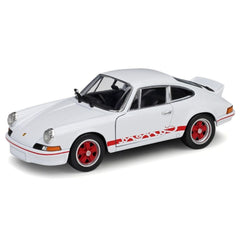 1:24 Porsche 1973 911 Carrera RS White Die Cast Model Car