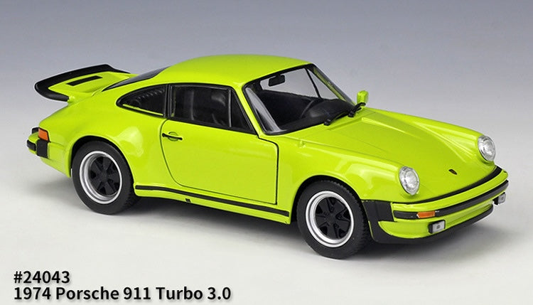 1:24 Porsche 1974 911 Turbo 3.0 Die Cast Model Car