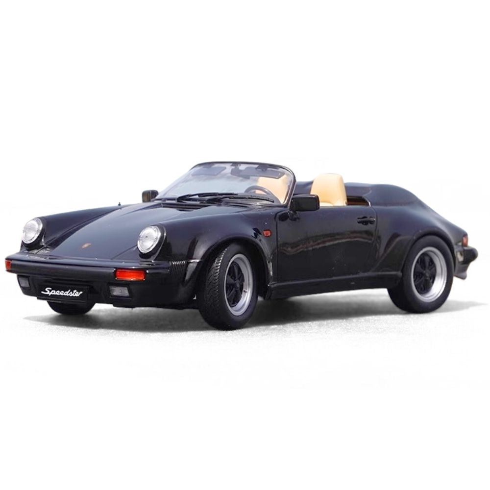 1:18 Porsche 1989 911 3.2 Speedster Black Die Cast Model Car