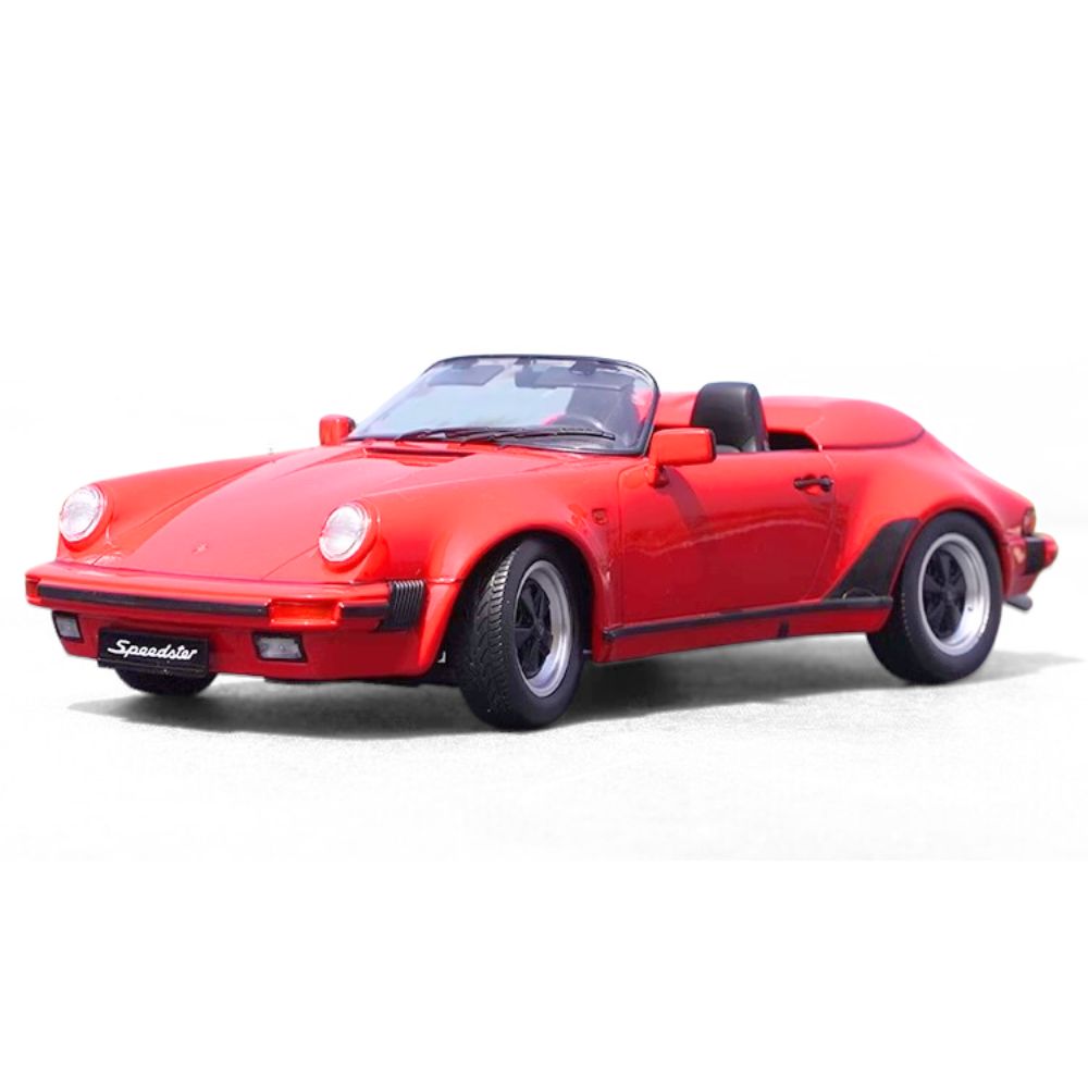 1:18 Porsche 1989 911 3.2 Speedster Red Die Cast Model Car