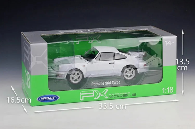 Porsche 964 Turbo 1991 à l'échelle 1:18 