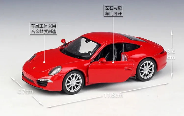 1:36 Porsche 2011 911 Carrera S