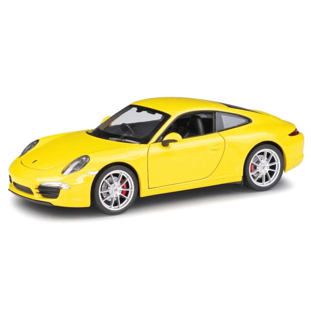 1:24 Porsche 2011 911 Carrera S Yellow Die Cast Model Car