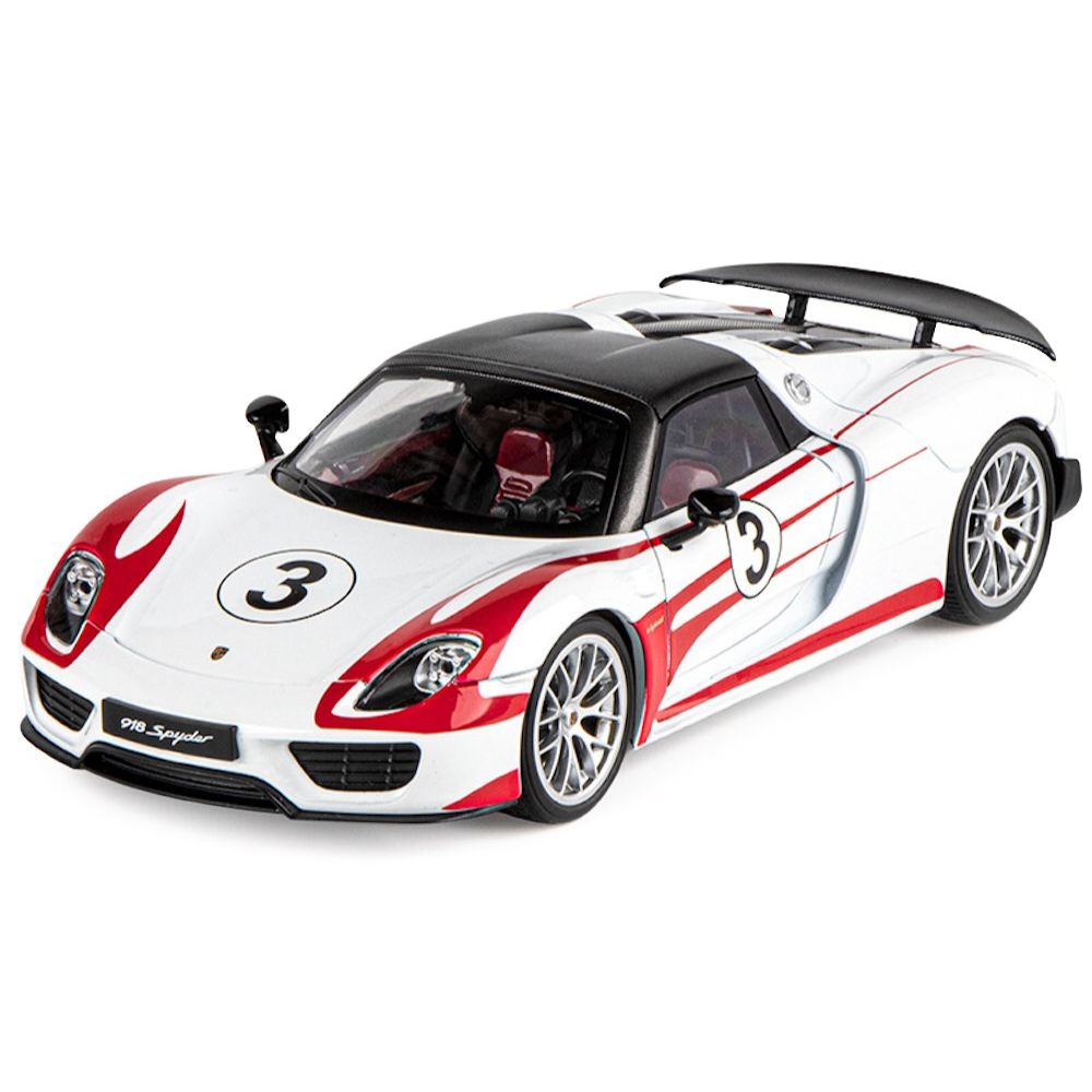 1:18 Porsche 2012 918 Spyder Martini Edition Red Die Cast Model Car