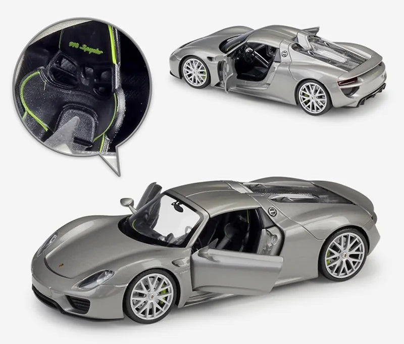 1:24 Porsche 2013 918 Spyder Die Cast Model Car