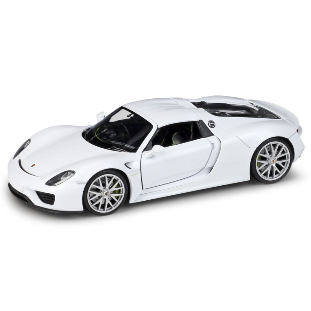 1:24 Porsche 2013 918 Spyder White Die Cast Model Car