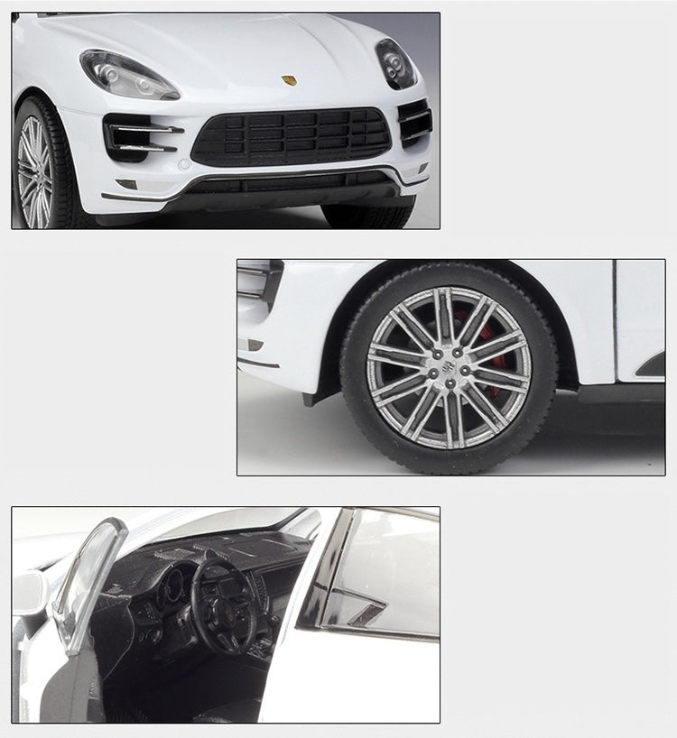 1:24 Porsche 2016 Macan GTS Die Cast Model Car