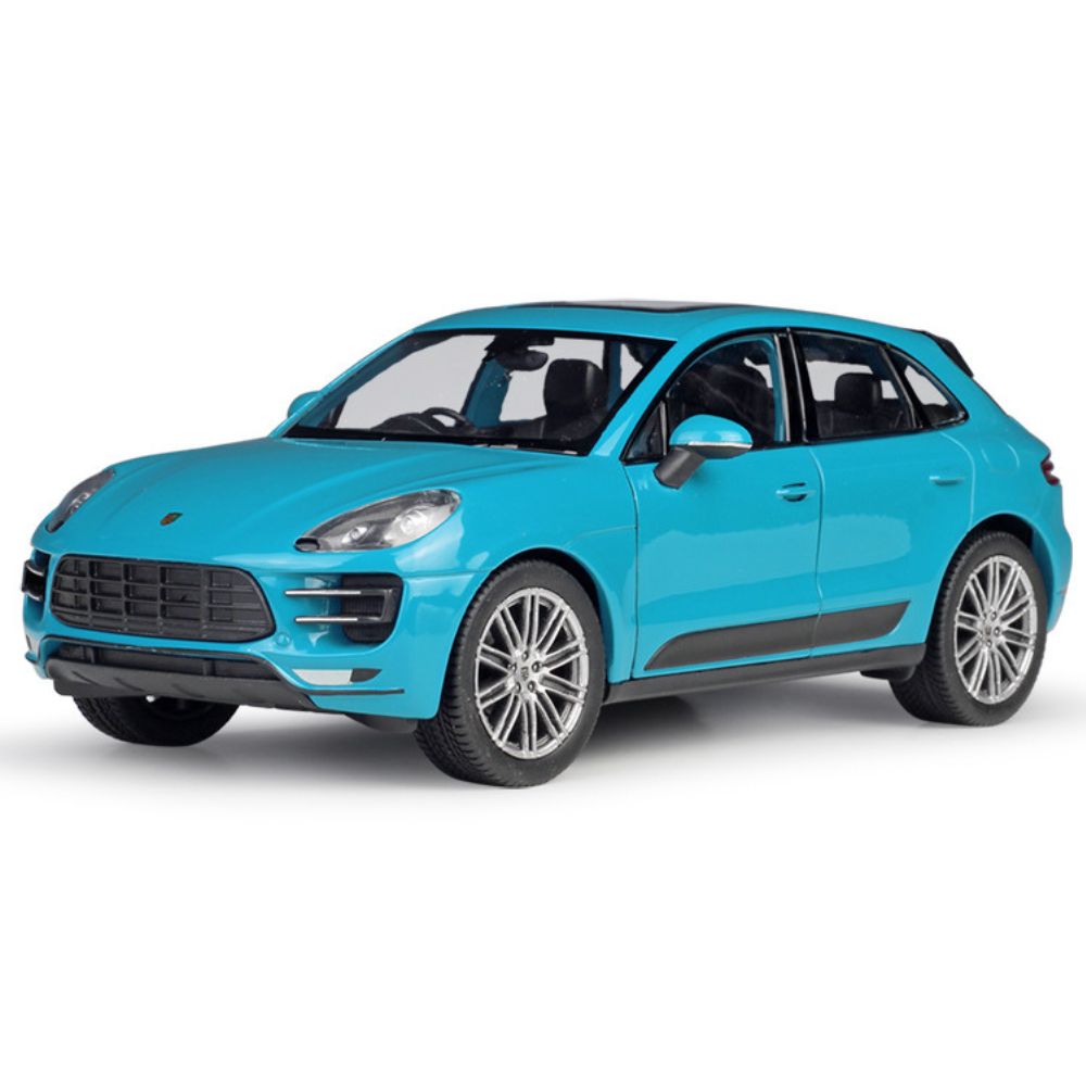 1:24 Porsche 2016 Macan GTS Blue Die Cast Model Car