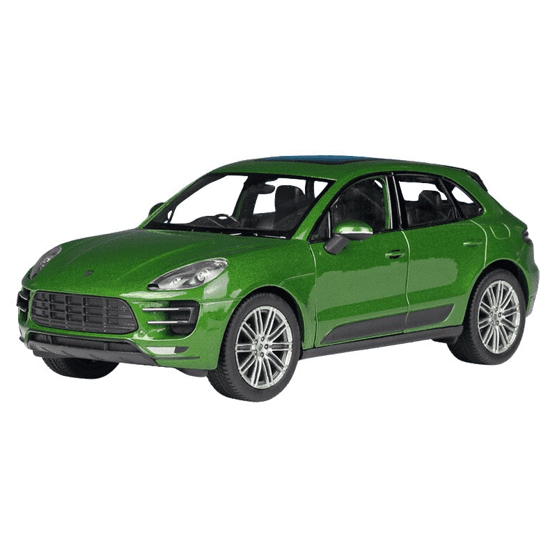 1:24 Porsche 2016 Macan GTS Green Die Cast Model Car