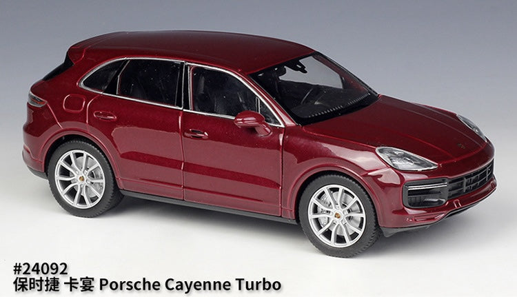 1:24 Porsche 2018 Cayenne Turbo Die Cast Model Car