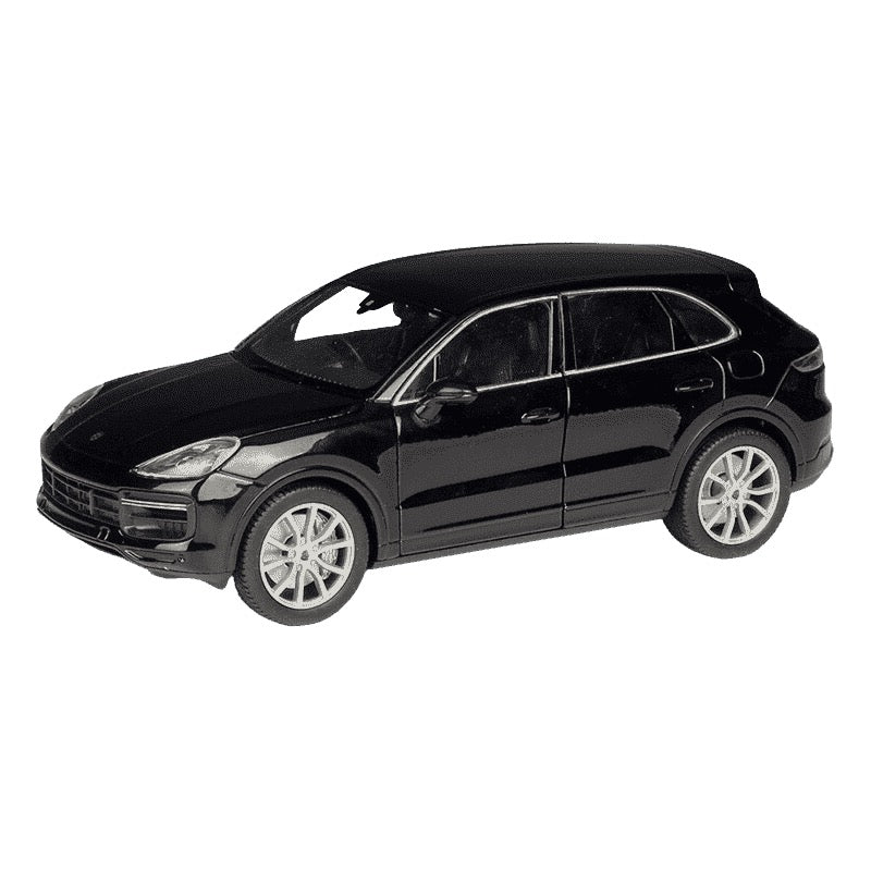 1:24 Porsche 2018 Cayenne Turbo Black Die Cast Model Car