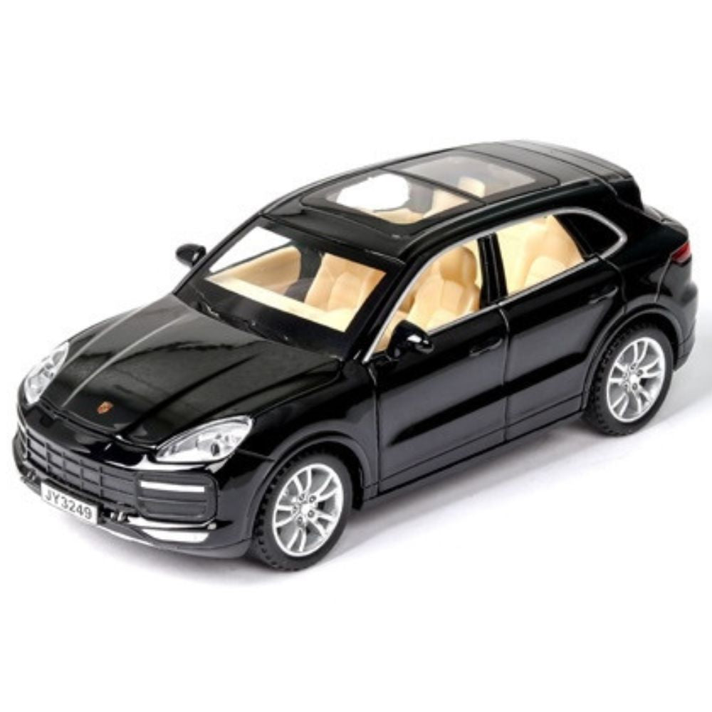 1:32 Porsche 2018 Cayenne Turbo Black Die Cast Model Car