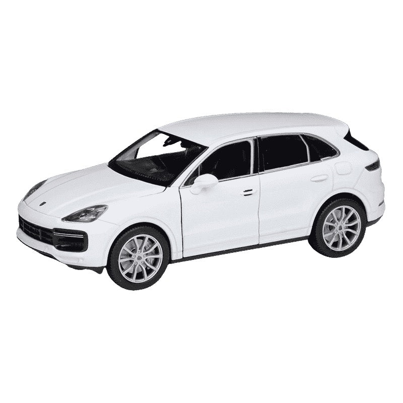 1:24 Porsche 2018 Cayenne Turbo White Die Cast Model Car