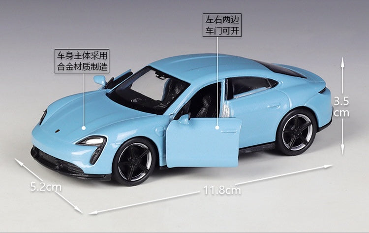 1:36 Porsche 2019 Taycan Die Cast Model Car