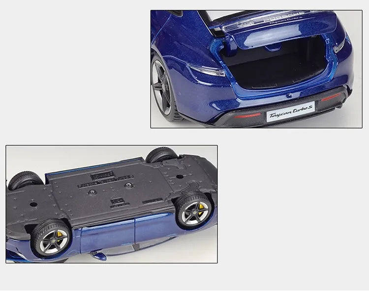 Porsche Taycan 2019 à l'échelle 1:24 