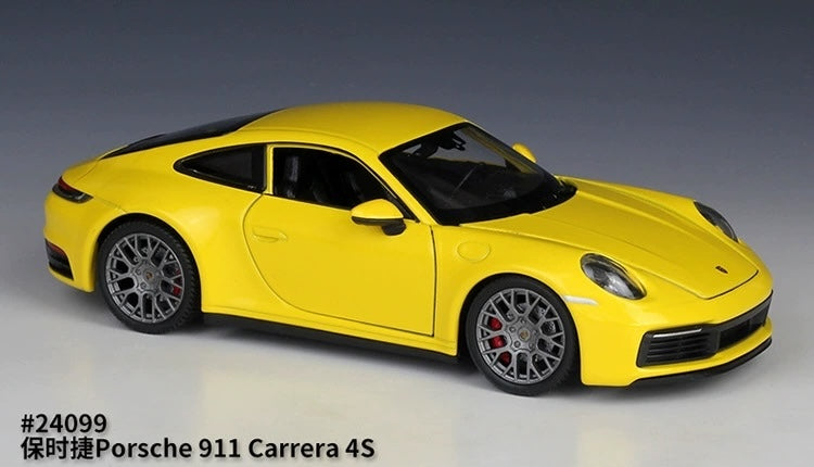 1:24 Porsche 2021 911 Carrera 4S Die Cast Model Car