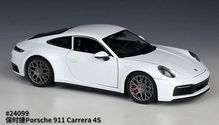 1:24 Porsche 2021 911 Carrera 4S Die Cast Model Car