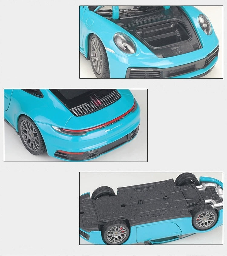 1:24 Porsche 2021 911 Carrera 4S Die Cast Model Car