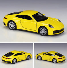 1:36 Porsche 2021 911 Carrera 4S Die Cast Model Car