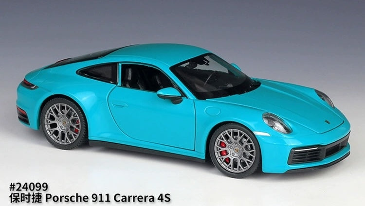 1:24 Porsche 2021 911 Carrera 4S Die Cast Model Car