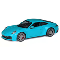 1:24 Porsche 2021 911 Carrera 4S Blue Die Cast Model Car