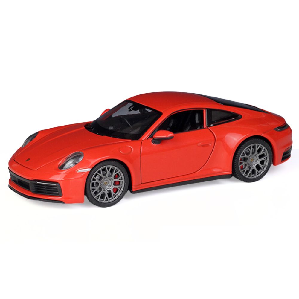 1:24 Porsche 2021 911 Carrera 4S Red Die Cast Model Car